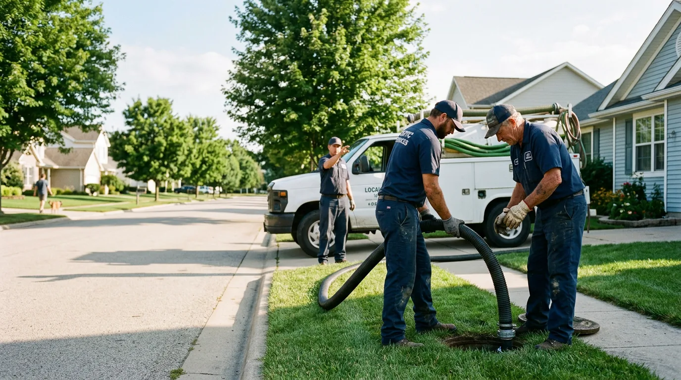 Septic Tank Pumping in Cloverdale, OH near me